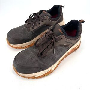 Skechers Men's Arch Fit Escape Plan Sneaker Shoes‎ Brown Size 12 Trail Hiking
